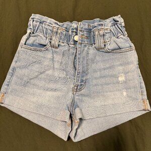 High waisted shorts